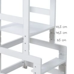 Roba Lernturm 3-fach höhenverstellbar bis 90 kg belastbar - Weiß -Wohnen & Schlafen Verkäufe roba lernturm 3 fach hohenverstellbar bis 90 kg belastbar weiss 440111 we d5