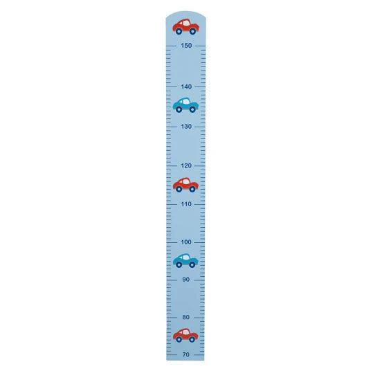 Roba Messlatte - Rennauto - Blau 1 Roba Messlatte - Rennauto - Blau