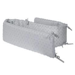 Roba Nestchen Organic 170 x 18 cm - Lil Planet - Silbergrau