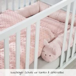 Roba Nestchenschlange für Kinderbetten 170 cm - Roba Style Lily - Rosa Mauve -Wohnen & Schlafen Verkäufe roba nestchenschlange fur kinderbetten 170 cm roba style lily rosa mauve 284100 v229 d3