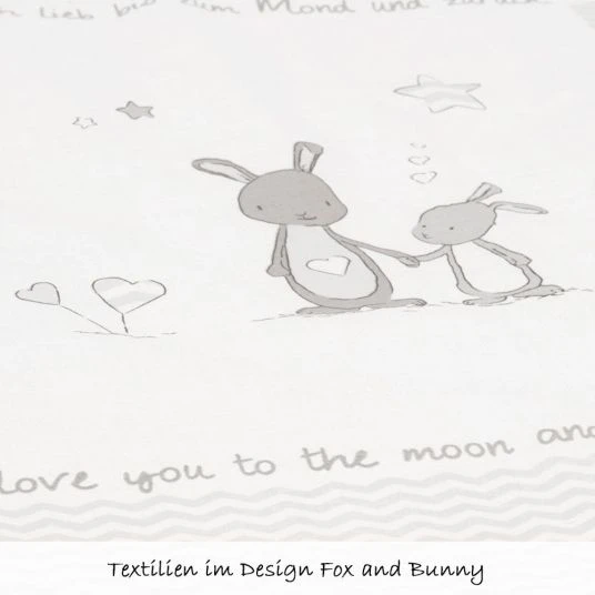 Roba Room Bed Weiß inkl. Zubehör 60 x 120 cm - Fox & Bunny 6 Roba Room Bed Weiß inkl. Zubehör 60 x 120 cm - Fox & Bunny – Bild 6