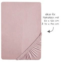 Roba Spannbetttuch aus Organic Baumwolle 60 x 120 cm / 70 x 140 cm - Lil Planet - Rosa Mauve -Wohnen & Schlafen Verkäufe roba spannbetttuch aus organic baumwolle 60 x 120 cm 70 x 140 cm lil planet rosa mauve 0262 gj226 d3