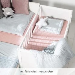 Roba Sparset Kinderzimmer Hamburg mit Bett, Wickelkommode & 2 Canvas Boxen - Weiß -Wohnen & Schlafen Verkäufe roba sparset kinderzimmer hamburg mit bett wickelkommode 2 canvas boxen weiss 1016040 d4