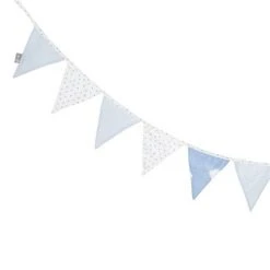 Roba Wimpelkette - Kleine Wolke - Blau