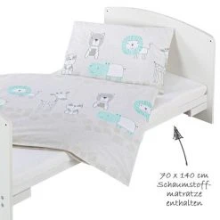 Schardt Baby-Komplettbett-Set Classic-Line inkl. Bettwäsche, Himmel, Nestchen & Matratze Weiß 70 x 140 cm - Exklusiv Design Wallis - Grau 10 Schardt Baby-Komplettbett-Set Classic-Line inkl. Bettwäsche, Himmel, Nestchen & Matratze Weiß 70 x 140 cm - Exklusiv Design Wallis - Grau -Wohnen & Schlafen Verkäufe schardt baby komplettbett set classic line inkl bettwasche himmel nestchen matratze weiss 70 x 140 cm exklusiv design wallis grau 04 498 02 02 1 215 d4
