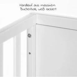 Schardt Baby- und Kinderbett Designline Deluxe Buche teilmassiv 70 x 140 cm - Weiß -Wohnen & Schlafen Verkäufe schardt baby und kinderbett designline deluxe buche teilmassiv 70 x 140 cm weiss 04 796 02 02 d5