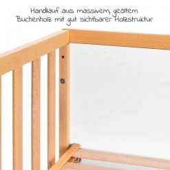 Schardt Baby- und Kinderbett Designline Komfort Buche teilmassiv 70 x 140 cm - Natur Weiß -Wohnen & Schlafen Verkäufe schardt baby und kinderbett designline komfort buche teilmassiv 70 x 140 cm natur weiss 04 401 02 03 d5