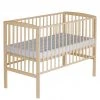 Schardt Beistellbett Micky Plus auch für Boxspring-Betten Natur 60 x 120 cm - Kollektion 2022