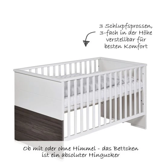 Schardt Kinderzimmer Maxx Fleetwood 15-tlg. mit 2-türigem Schrank inkl. Textilkollektion Ice Crystal Grau 3 Schardt Kinderzimmer Maxx Fleetwood 15-tlg. mit 2-türigem Schrank inkl. Textilkollektion Ice Crystal Grau – Bild 3