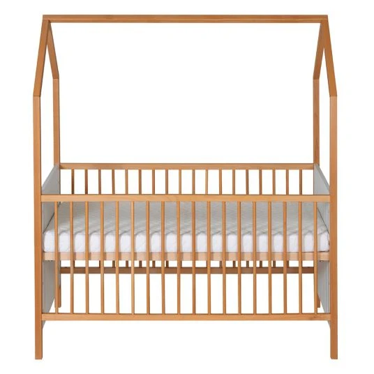 Schardt Kombi-Kinderbett Hausbett Venice Buche teilmassiv, geölt 70 x 140 cm - Natur Weiß 4 Schardt Kombi-Kinderbett Hausbett Venice Buche teilmassiv, geölt 70 x 140 cm - Natur Weiß – Bild 4