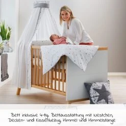 Schardt Sparset Kinderzimmer Miami White 15-tlg. Inkl. Textilkollektion Sternchen grau - -Wohnen & Schlafen Verkäufe schardt sparset kinderzimmer miami white 15 tlg inkl textilkollektion sternchen grau 12 802 02 03 1 679 d2