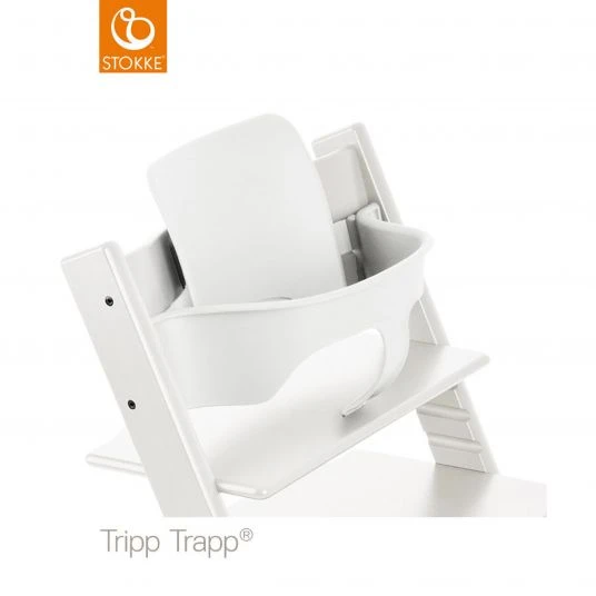 Stokke Baby Set für Tripp Trapp® Hochstuhl (Rückenlehne und Schutzbügel) - White / Weiss 1 Stokke Baby Set für Tripp Trapp® Hochstuhl (Rückenlehne und Schutzbügel) - White / Weiss