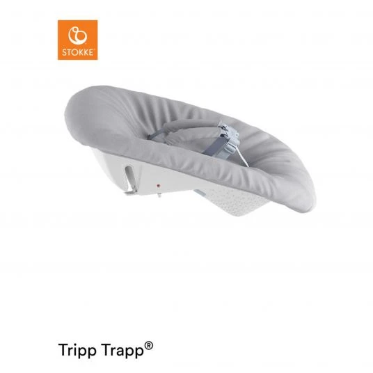 Stokke Tripp Trapp® Natur Newborn Set - Hochstuhl + Neugeborenenaufsatz (verstellbar) Grey 4 Stokke Tripp Trapp® Natur Newborn Set - Hochstuhl + Neugeborenenaufsatz (verstellbar) Grey – Bild 4