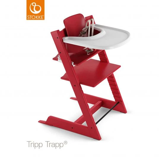 Stokke Tripp Trapp® Tray - Essbrett und Tisch für Hochstuhl - White / Weiss 2 Stokke Tripp Trapp® Tray - Essbrett und Tisch für Hochstuhl - White / Weiss – Bild 2