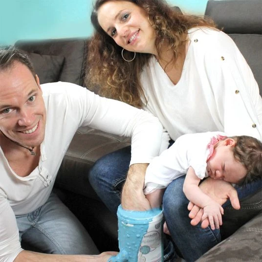 Tausendschön Abform-Set - Gipsabdruck Babyhand & Erwachsenenhand 5 Tausendschön Abform-Set - Gipsabdruck Babyhand & Erwachsenenhand – Bild 5