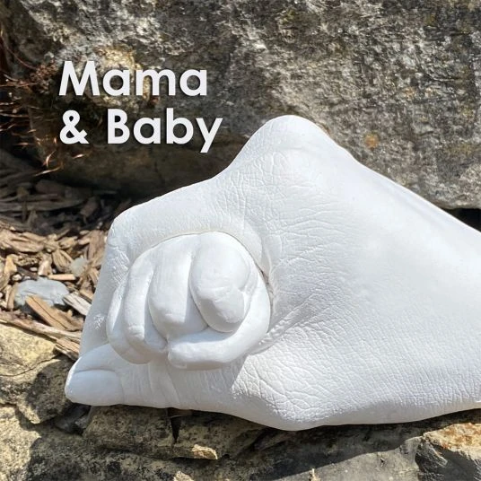 Tausendschön Abform-Set - Gipsabdruck Babyhand & Erwachsenenhand 6 Tausendschön Abform-Set - Gipsabdruck Babyhand & Erwachsenenhand – Bild 6