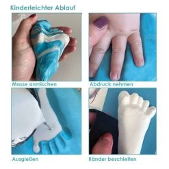 Tausendschön Baby-Abdruck-Set für Mehrfachabdrücke -Wohnen & Schlafen Verkäufe tausendschon baby abdruck set fur mehrfachabdrucke 1039 d3