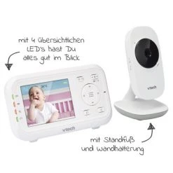 Vtech Video-Babyphone Babymonitor VM3255 - 2,8 Zoll -Wohnen & Schlafen Verkäufe vtech video babyphone babymonitor vm3255 2 8 zoll 80 302196 d2