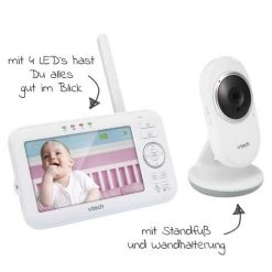 Vtech Video-Babyphone Babymonitor VM5252 - 5 Zoll -Wohnen & Schlafen Verkäufe vtech video babyphone babymonitor vm5252 5 zoll 80 302197 d2