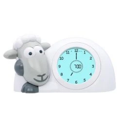 ZAZU Schlaftrainer & Nachtlicht 2 in 1 Sam das Schaf - Grau